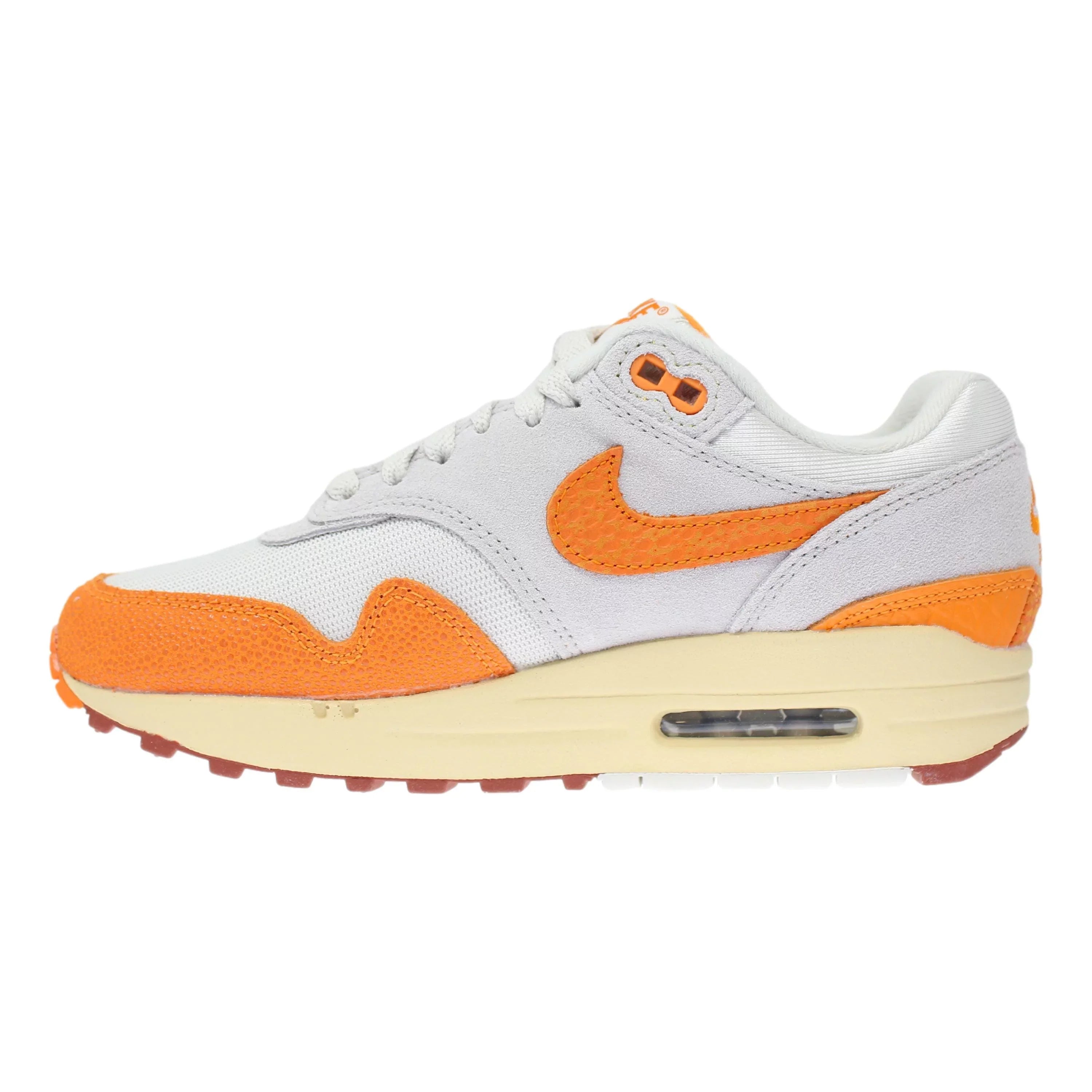 Nike Air Max 1 Lamp Bone/Magma Orange DZ4709-001 Women's Size 9 Medium