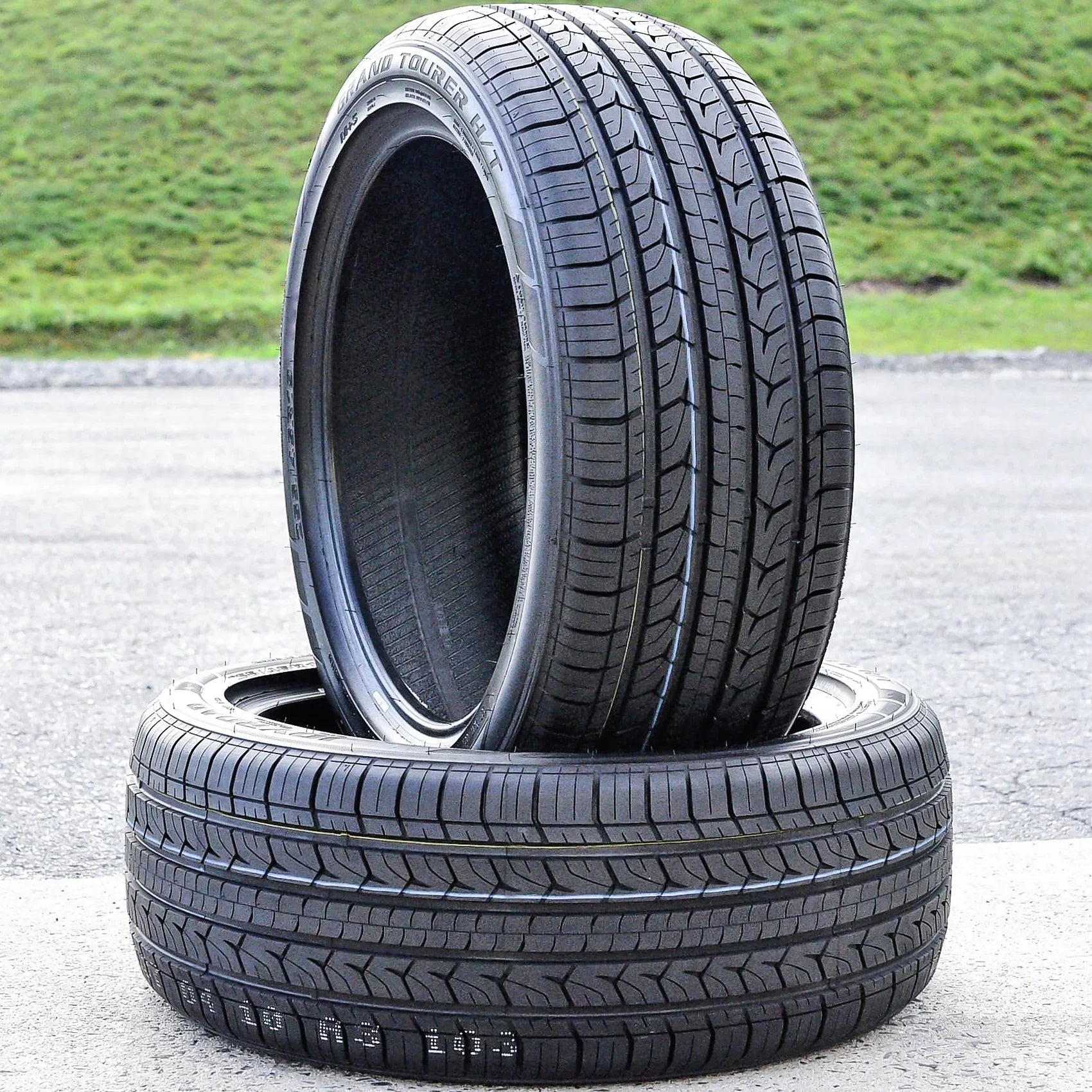 Set of 4 (FOUR) Joyroad Grand Tourer H/T 235/50R19 99V A/S All Season Tires Fits: 2018-19 Chevrolet Equinox Premier, 2020-23 Chevrolet Equinox LT - Exclusive Design