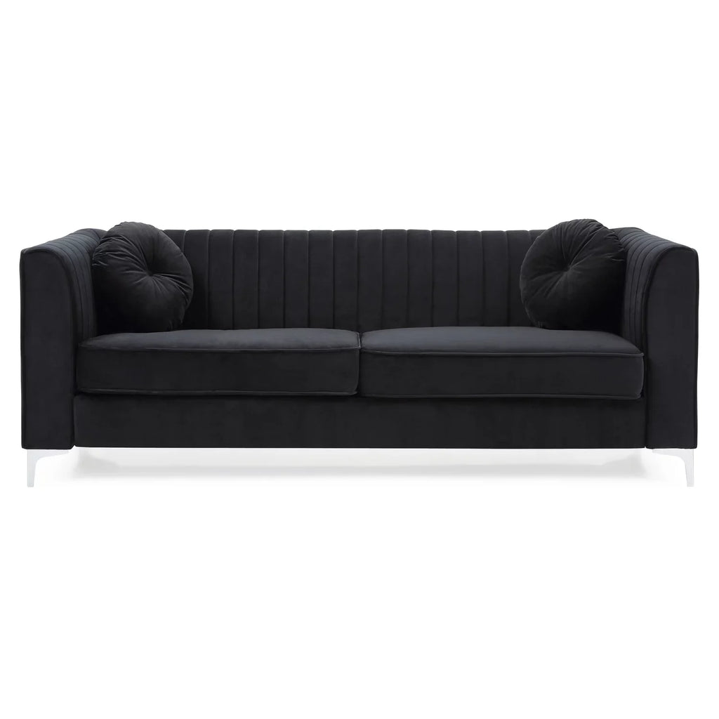Stylish Homestock Southwestern Style G793A-S Sofa ( 2 Boxes ) , Black