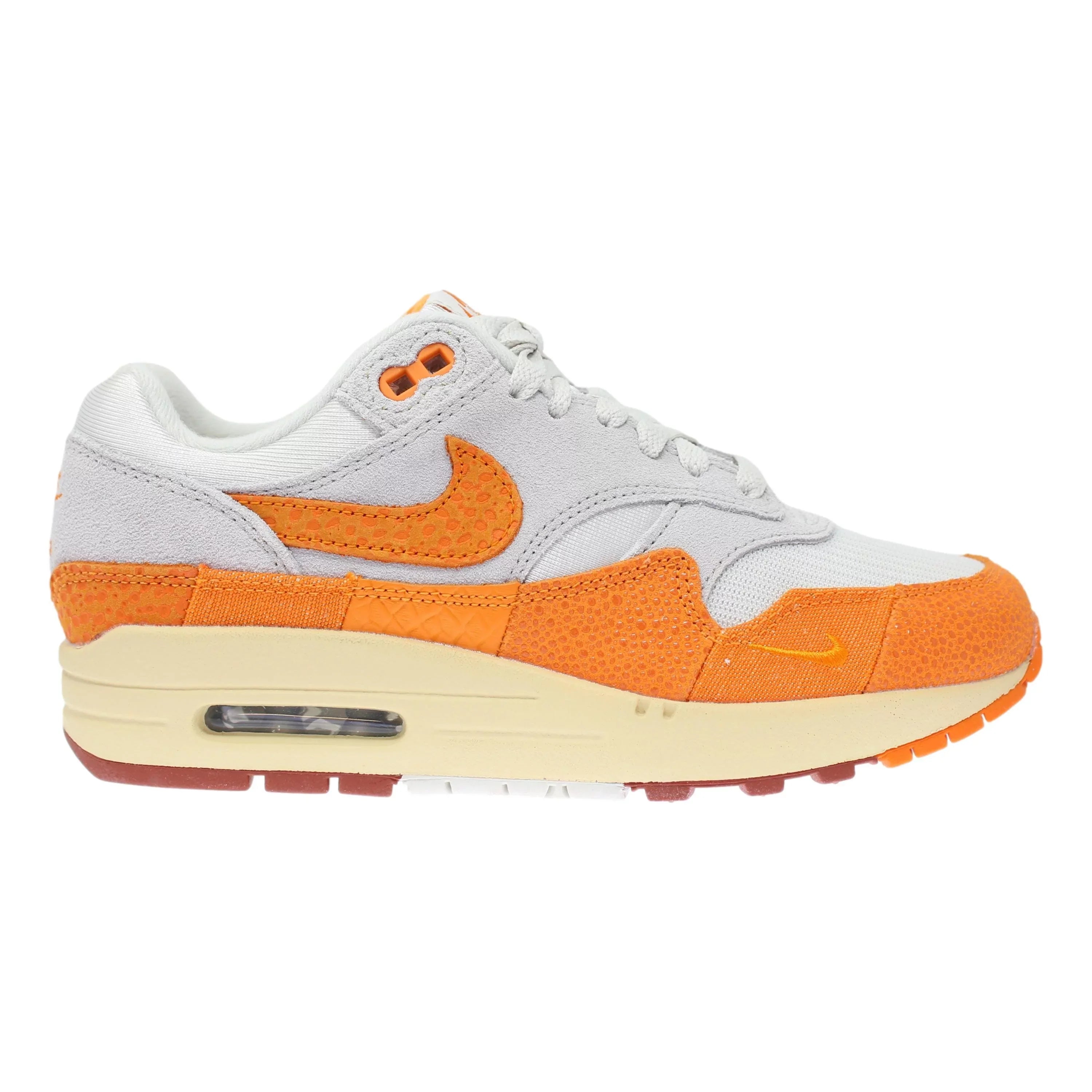 Nike Air Max 1 Lamp Bone/Magma Orange DZ4709-001 Women's Size 9 Medium