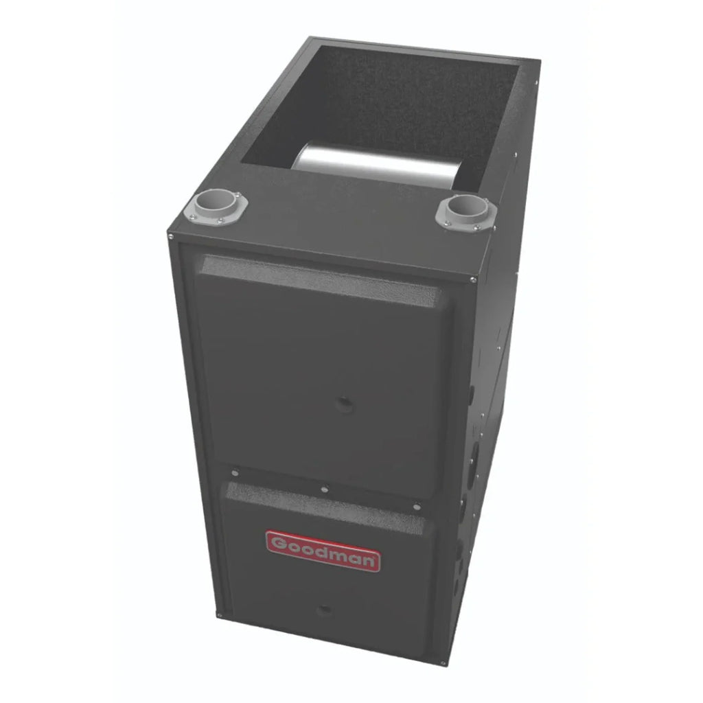2 Ton 14.5 SEER2 Goodman Heat Pump GSZH502410 and 96% AFUE 60,000 BTU Gas Furnace GM9C960603BN Upflow System with Coil CAPTA3026B4 - Exclusive Design