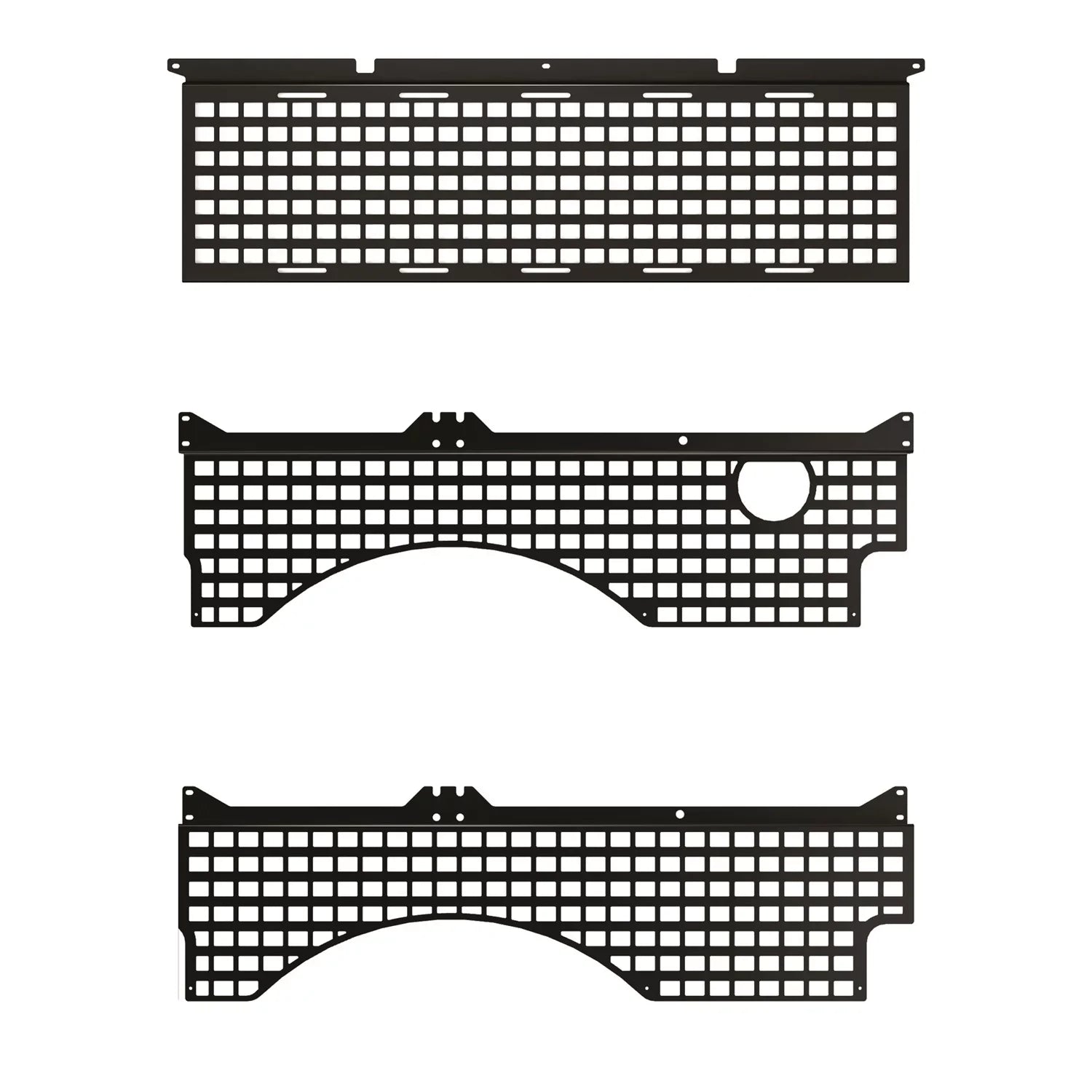 Stylish Putco 195411 Molle Panel Fits 16-21 Titan Titan XD Fits select: 2017 NISSAN TITAN S, 2016-2018 NISSAN TITAN XD