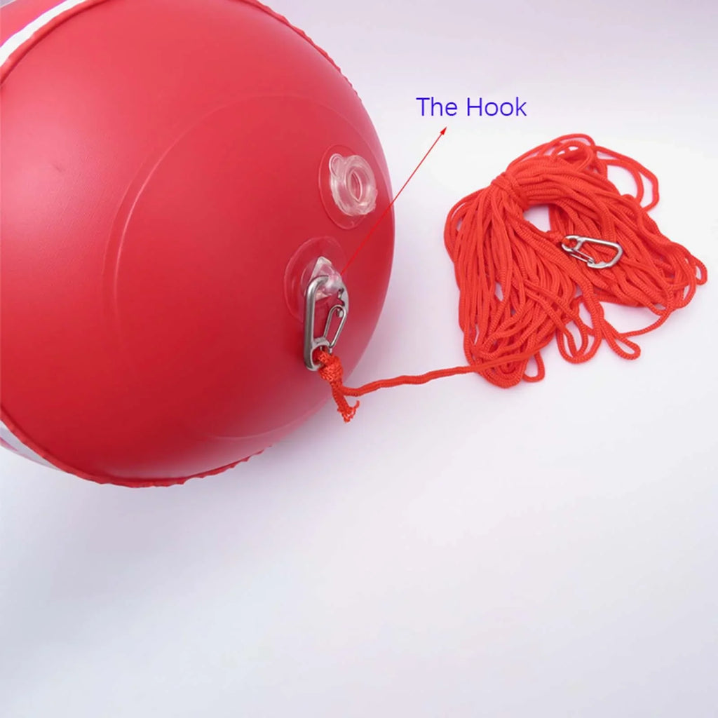 AMLESO Dive Flag Float Buoy Dive Flag High Visibility Float , Inflatable Floater for Surface ing, Underwater Exploration, Fishing