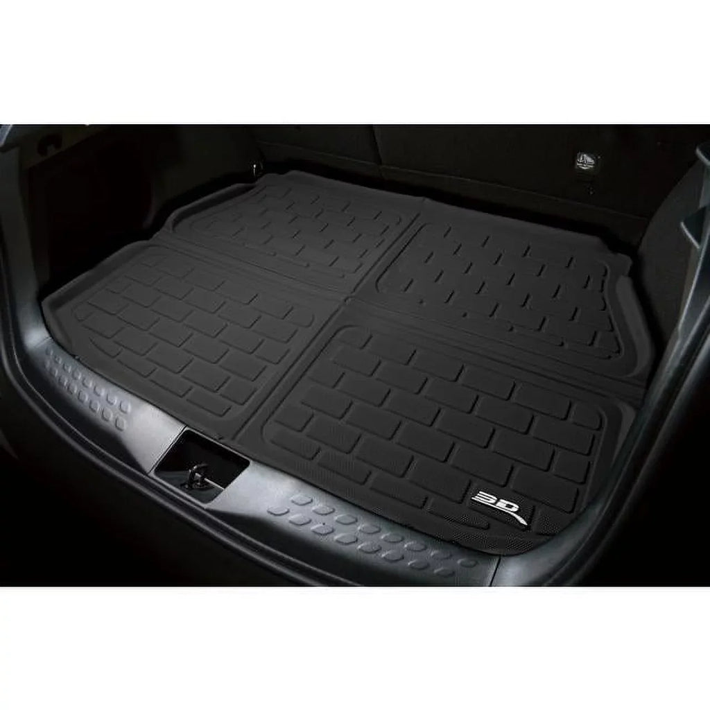 Stylish 3D MAXpider KAGU Cargo Liner (BLACK) compatible with MERCEDES-BENZ EQS 2022-2024 - Cargo Liner