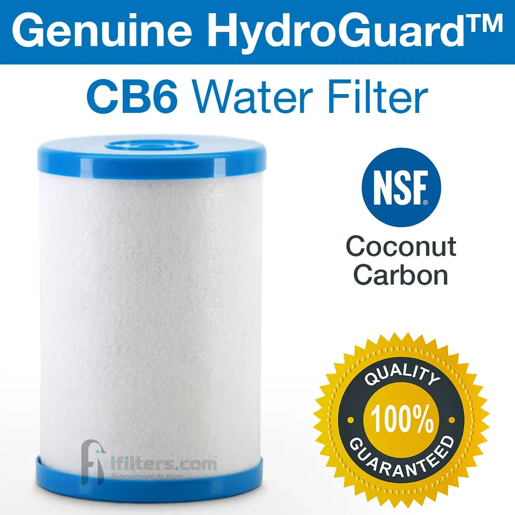 Hydro Guard HDG-CB6-14 CB6 Carbon Block Water Filter Replacement Cartridge - Exclusive Design