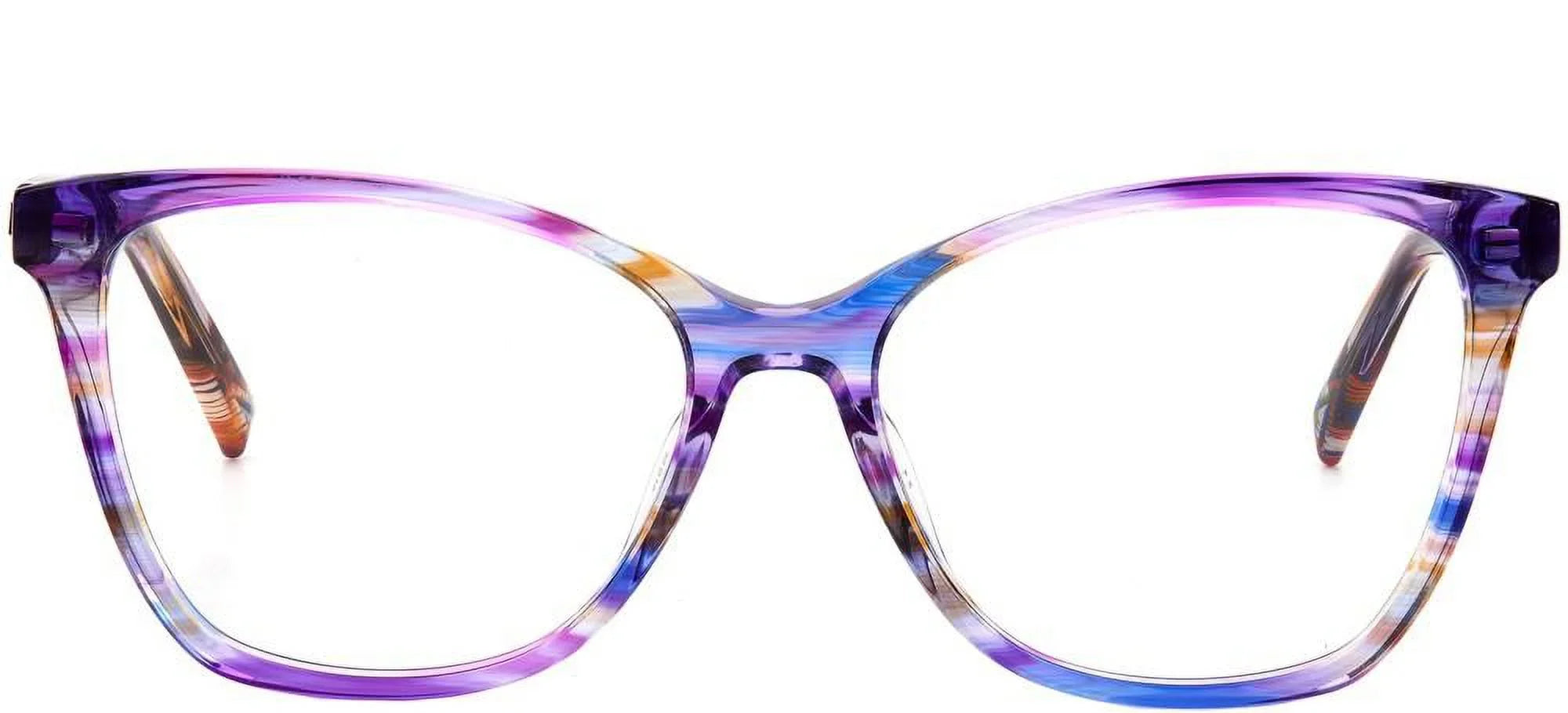 Stylish Missoni 13 Full Rim Rectangular Black Eyeglasses