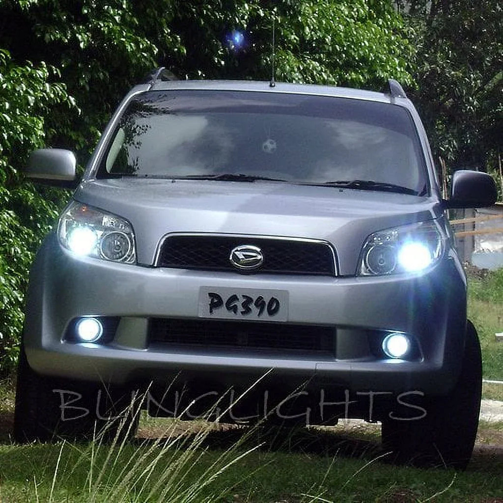 For 2006 2007 2008 2009 2010 2011 2012 Toyota Rush LED Fog Lamps Driving Lamps Foglamps Foglights Kit