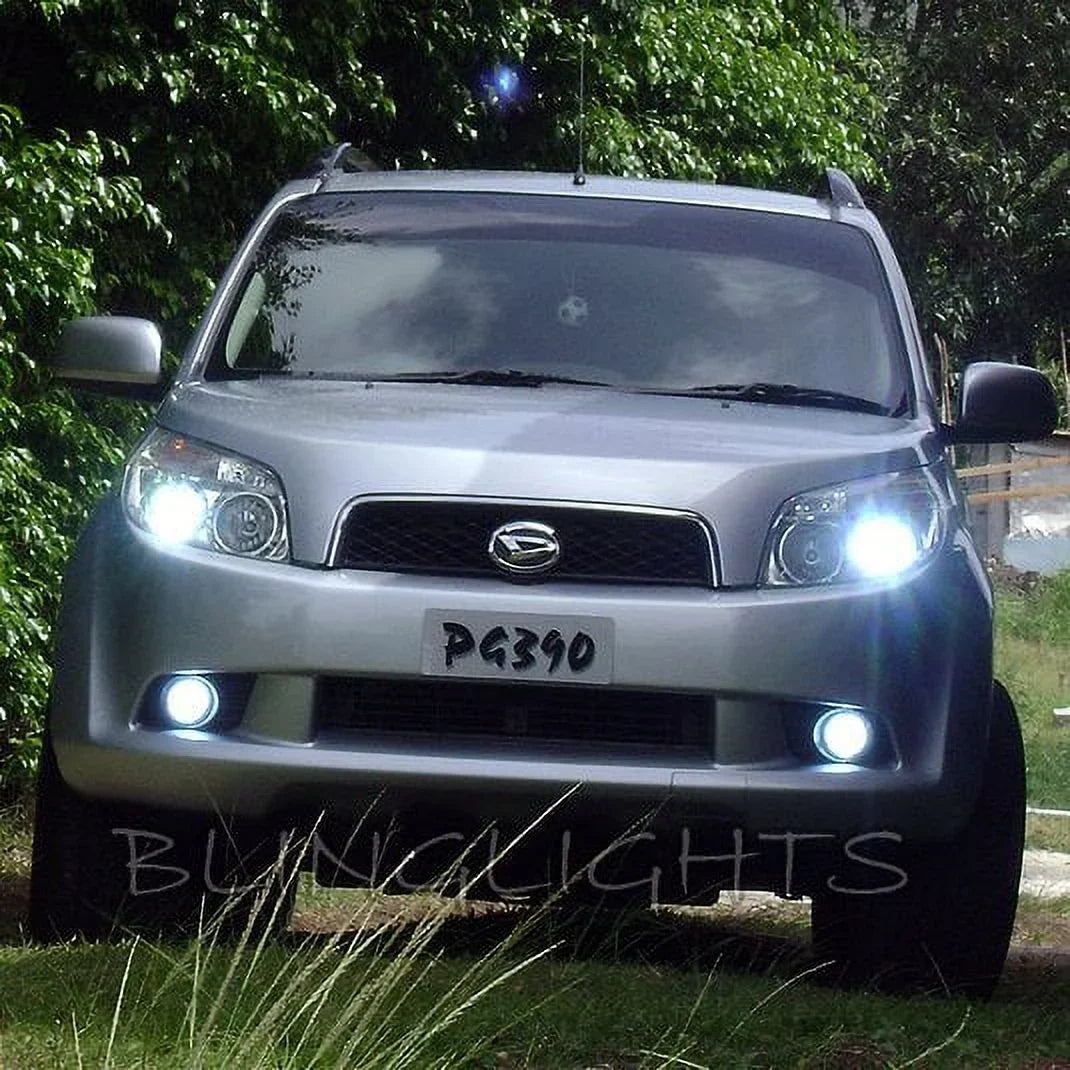 For 2006 2007 2008 2009 2010 2011 2012 Toyota Rush LED Fog Lamps Driving Lamps Foglamps Foglights Kit