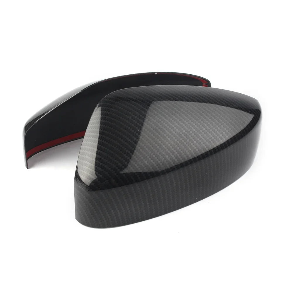 Stylish BFY Car Rearview Rear View Mirror Cover Trim For 2017 2018 2019 Mazda CX-5 ABS 2Pcs Carbon Fiber Styling