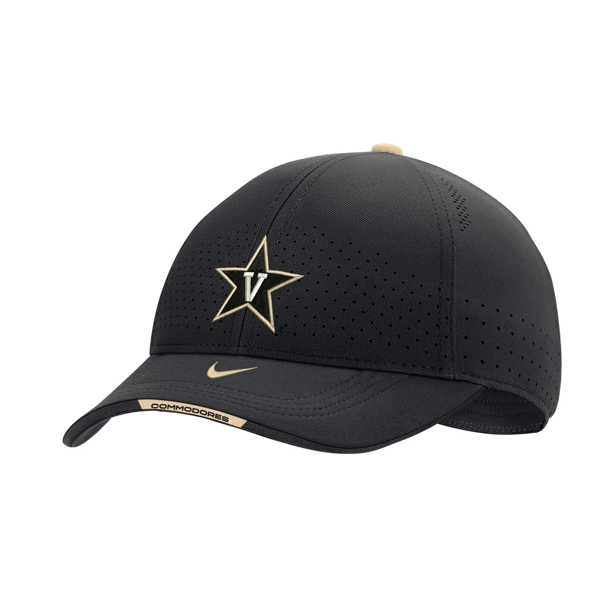 Stylish Men's Nike Black Vanderbilt Commodores 2022 Sideline Legacy91 Performance Adjustable Hat - OSFA
