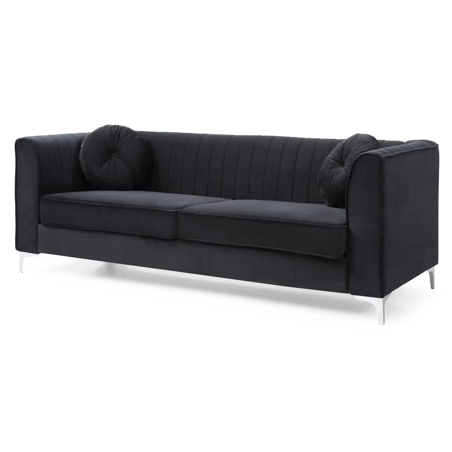 Stylish Homestock Southwestern Style G793A-S Sofa ( 2 Boxes ) , Black