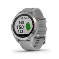 Stylish Garmin Approach S40, Stylish GPS Golf Smartwatch, Lightweight With Touchscreen Display, Gray/Stainless Steel