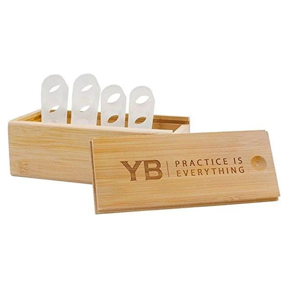 yogabody naturals toe spreaders and separators two pairs in wooden box - Exclusive Design