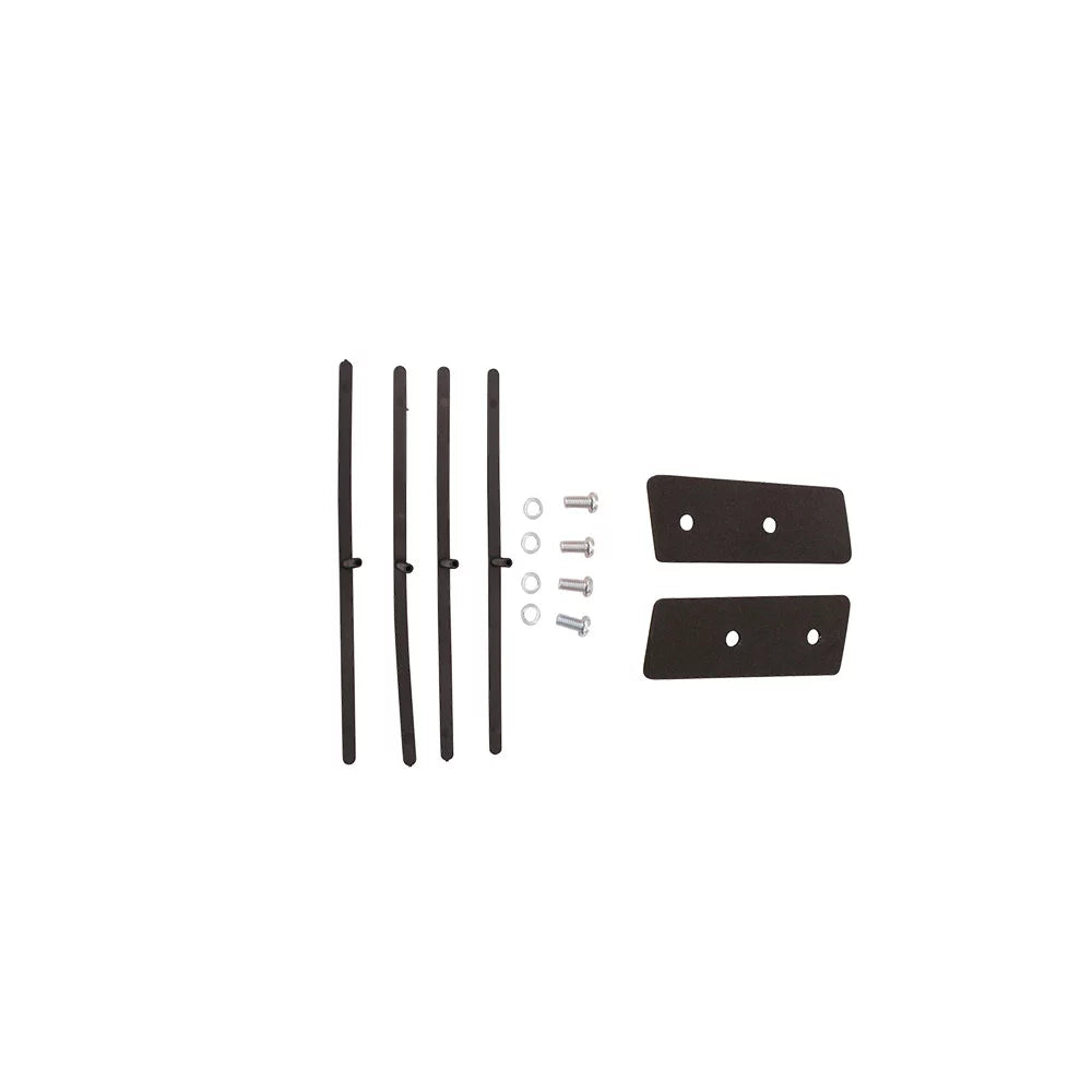 Ikon Motorsports Compatible with 05-09 Ford Mustang OE Factory Style Trunk Spoiler Unpainted ABS Black Wing