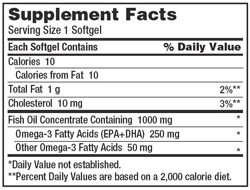 Stylish Kirkland Signature Fish Oil 1000mg - 400 Softgels