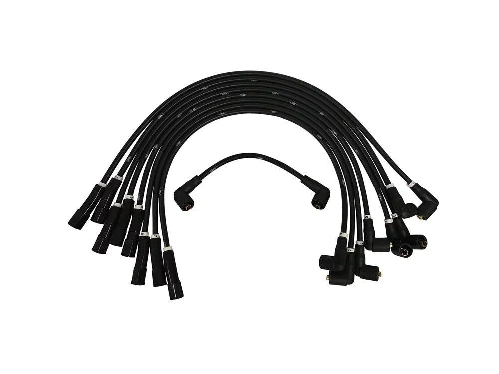 Scott Drake C7OZ-12259-BK8 8MM Black Spark Plug Wires 390/428 - Exclusive Design