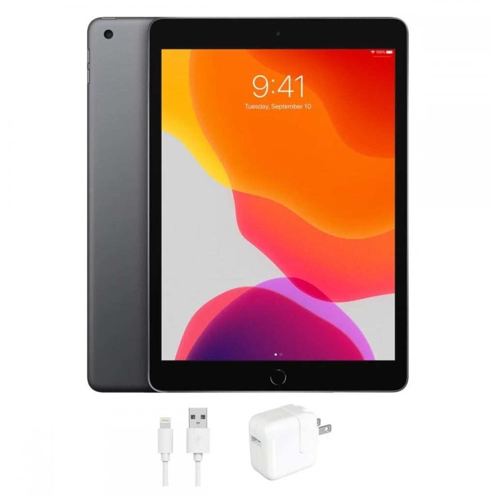 Restored Apple iPad 7 (7th Gen, 2019), 128GB, WiFi, Space Gray - (A2197, IPAD7SG128, MW772LL/A) (Refurbished)