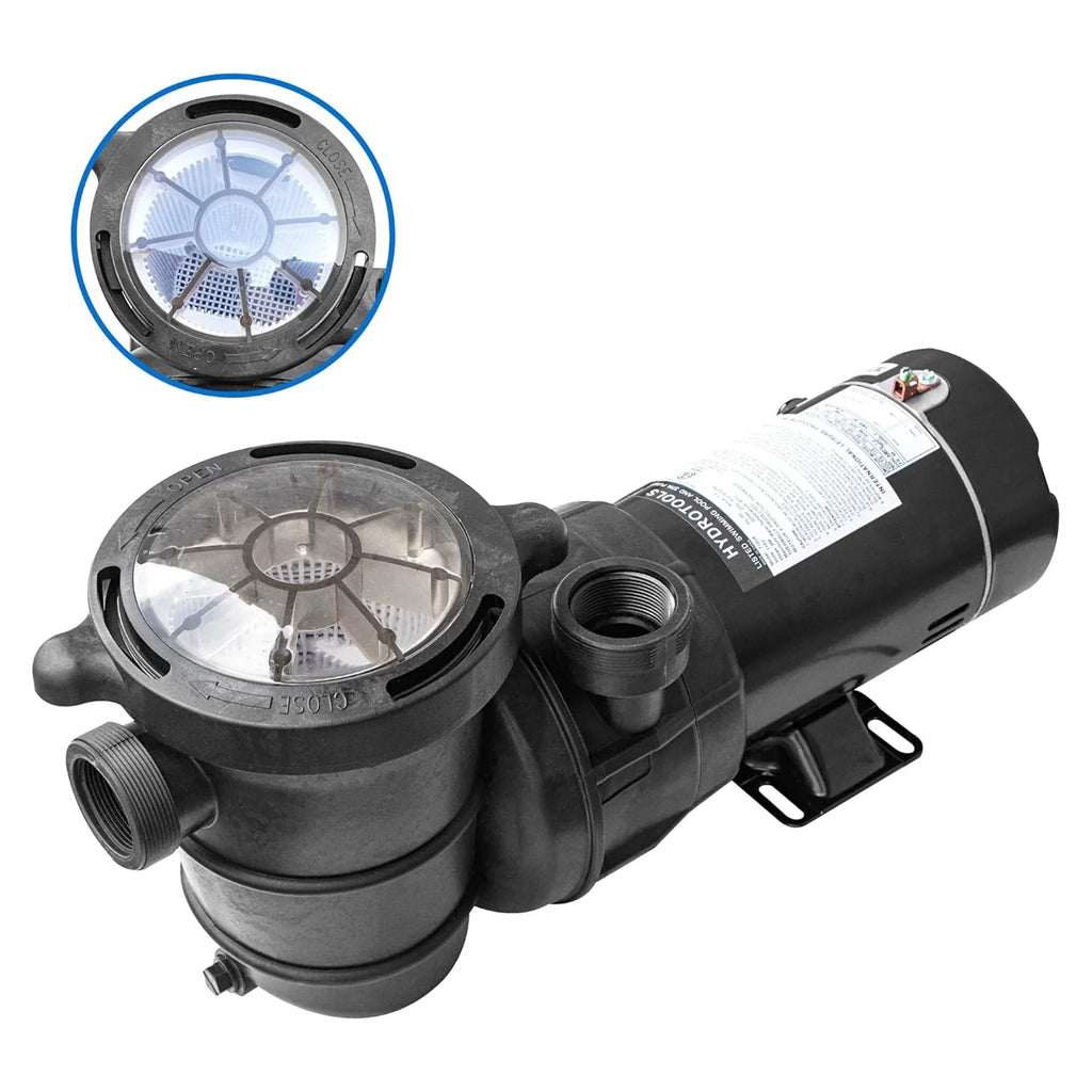 Stylish Swimline HydroTools Hydro Flo 0.75 Vertical Discharge Swimming Pool Pump