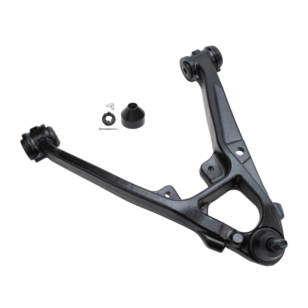 Detroit Axle - Front Lower Control Arms w/Ball Joints for Cadillac Escalade ESV EXT Chevy GMC Avalanche Silverado Sierra 1500 Tahoe Yukon, 2 Lower Control Arms & Ball Joints Pair Replacement - Exclusive Design
