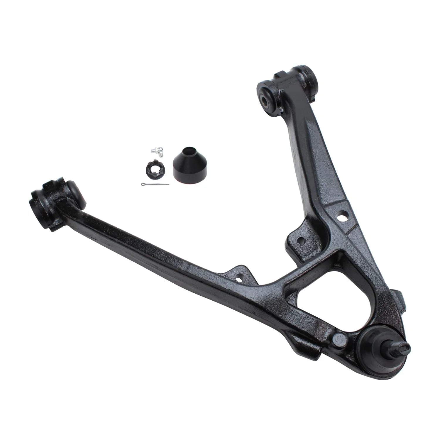 Detroit Axle - Front Lower Control Arms w/Ball Joints for Cadillac Escalade ESV EXT Chevy GMC Avalanche Silverado Sierra 1500 Tahoe Yukon, 2 Lower Control Arms & Ball Joints Pair Replacement - Exclusive Design