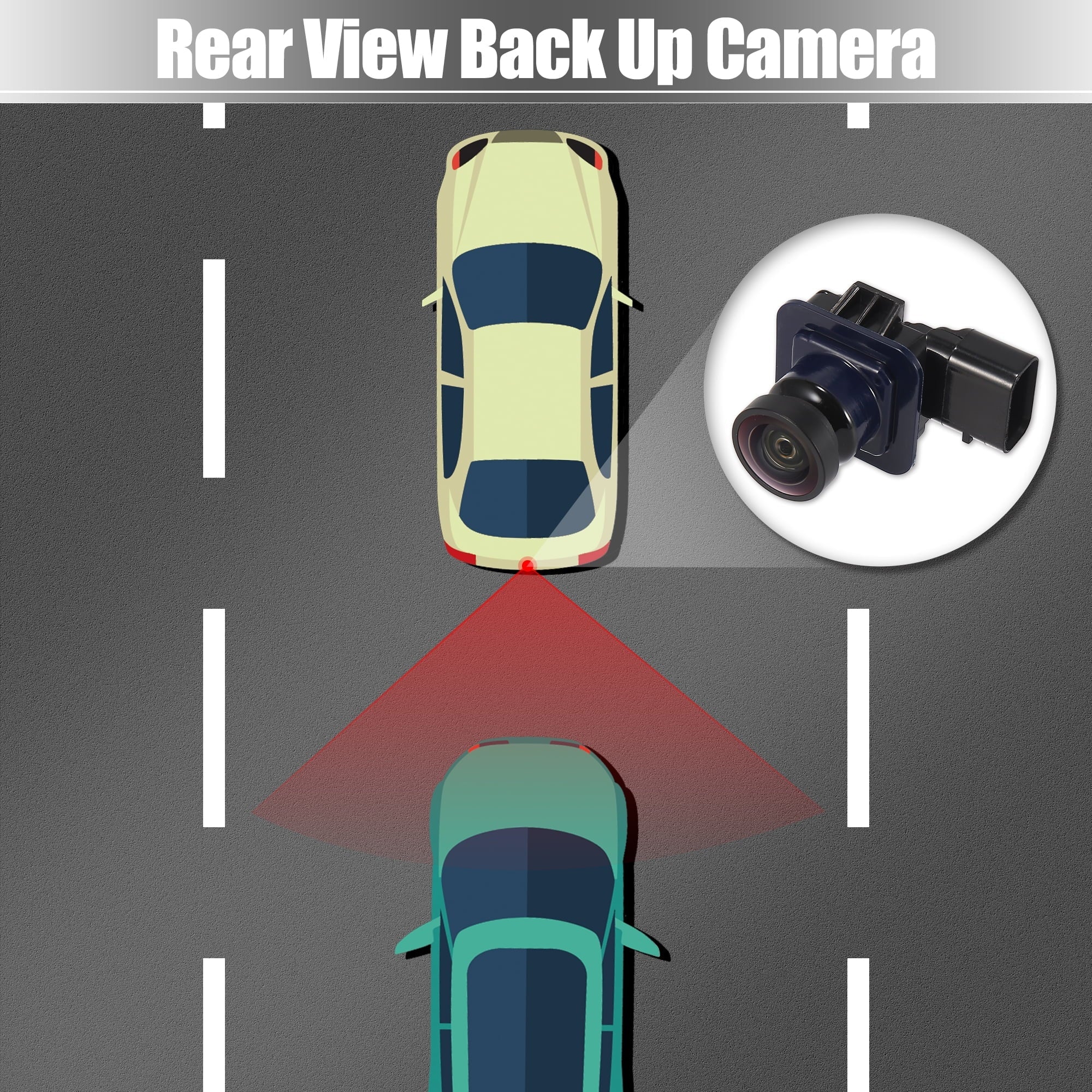 Stylish Rear View Back Up Camera BT4Z-19G490-B Rear Park Assist Reverse Camera for Lincoln MKX for Ford Edge