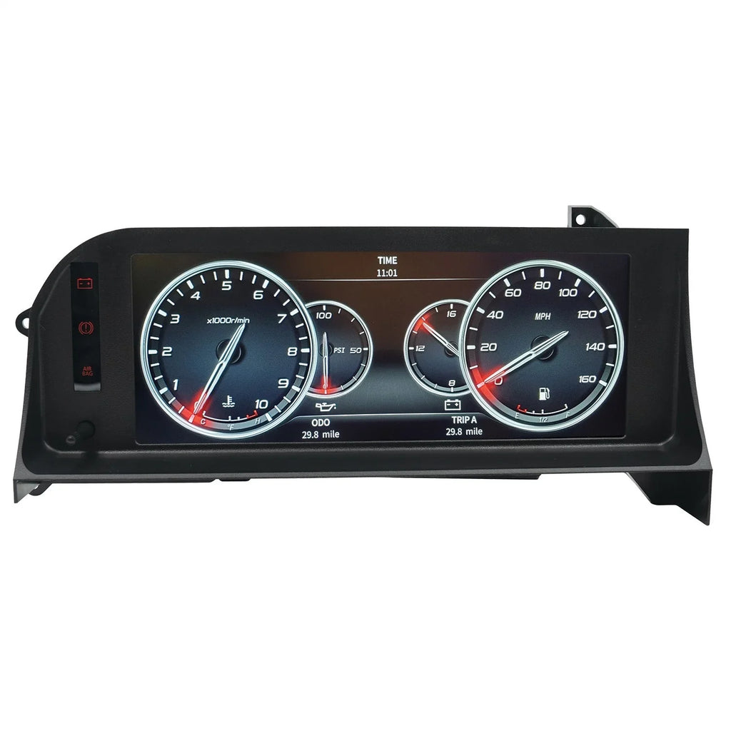 AUTO METER Meter 7007 Invision Direct Fit Digital Dash LCD 87-93 Ford Mustang Fox Black - Exclusive Design