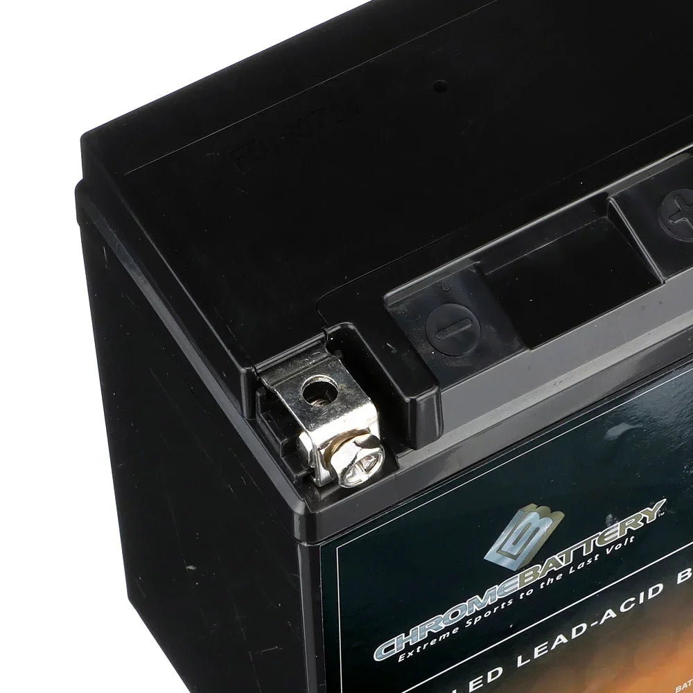 Chrome Battery Ytx14Ahl-Bs Motorcycle Battery For Suzuki 650Cc Ls650 Savage S40 2003
