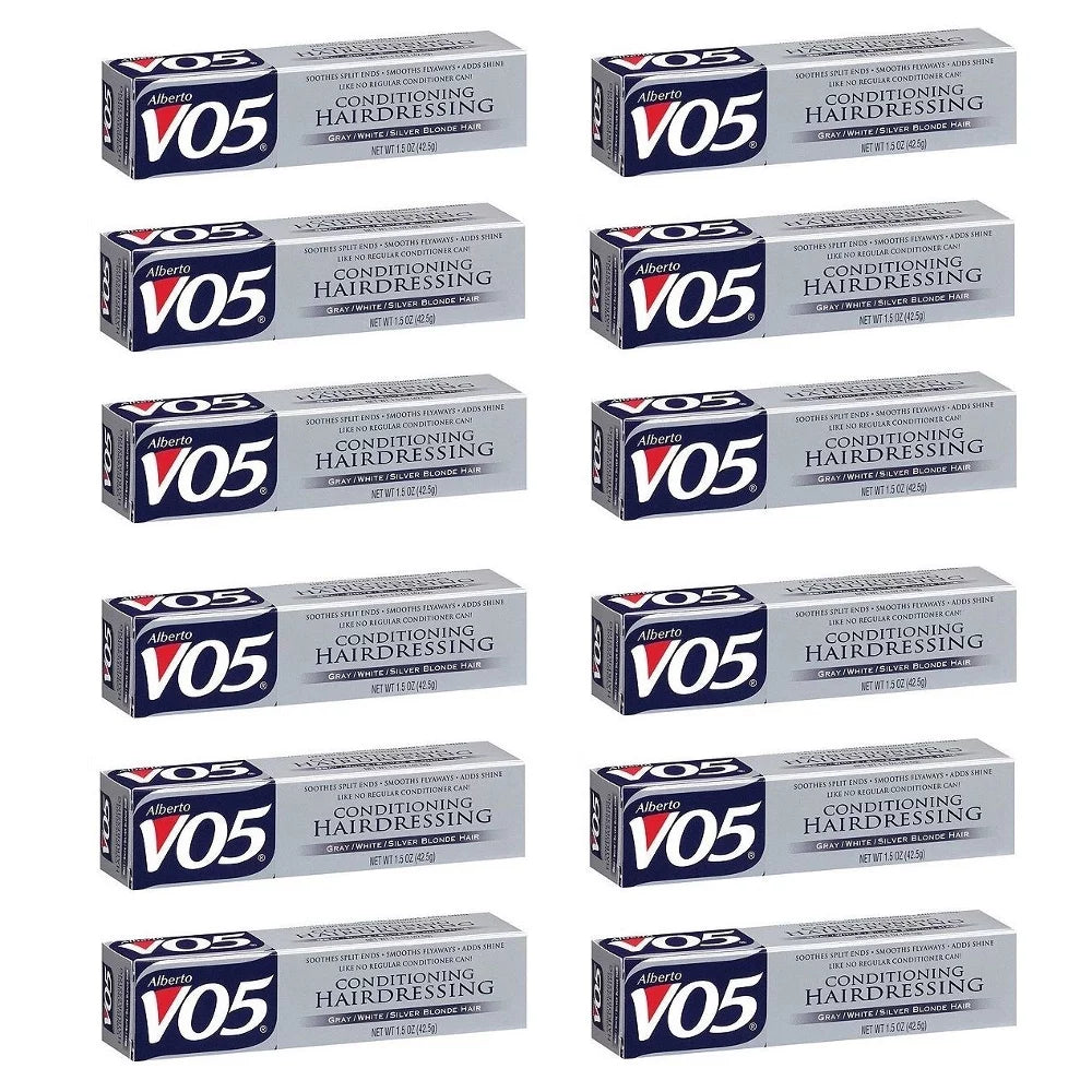 Alberto VO5 Conditioning Hairdressing Gray/White/Silver Blonde Hair (Pack of 12)