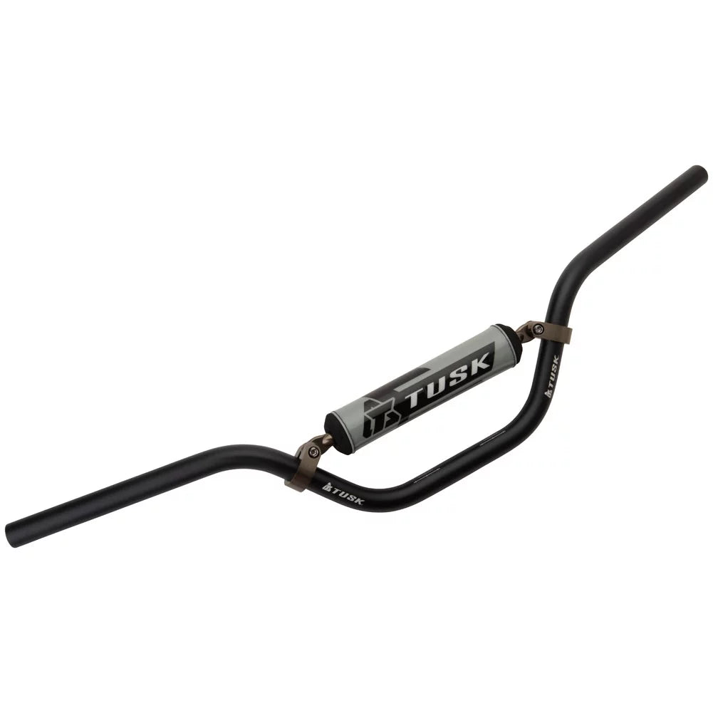 Stylish Tusk T-10 Aluminum 7/8" Handlebar KX Mini Bend Black For LEM LX3 2000