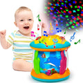 Baby Toys 6 to 12 Months - Musical Learning Infant Toys Ocean Rotating Star Light Projector - Crawling Toys for Baby 6+ Month Years Old Gift - Exclusive Design