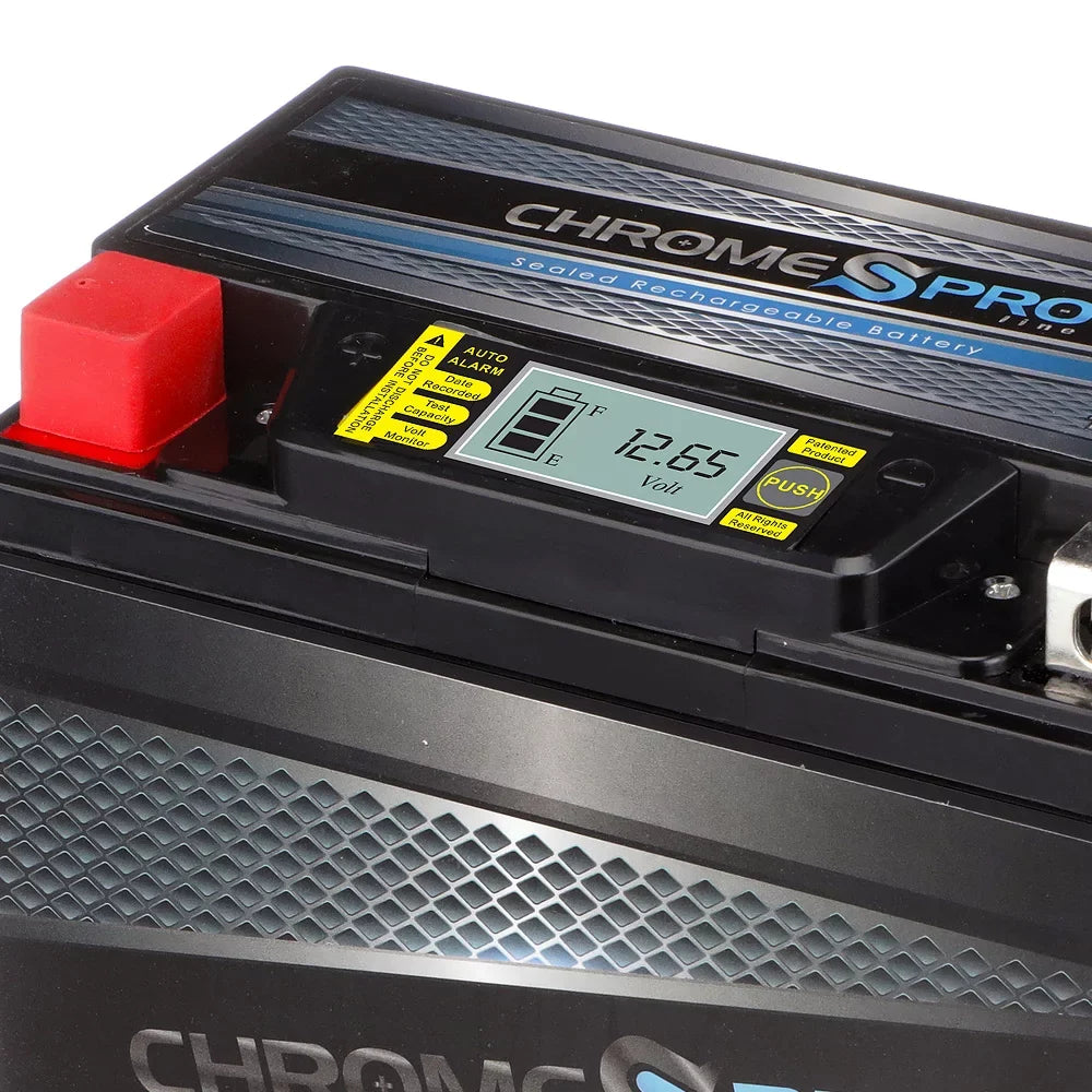 Chrome Pro Battery Ytx14-Bs Igel Motorcycle Battery For Honda 1100Cc Vt1100C, C3, T Shadow (Spirit, Aero, A. C. E. Tourer) 2004 - Exclusive Design