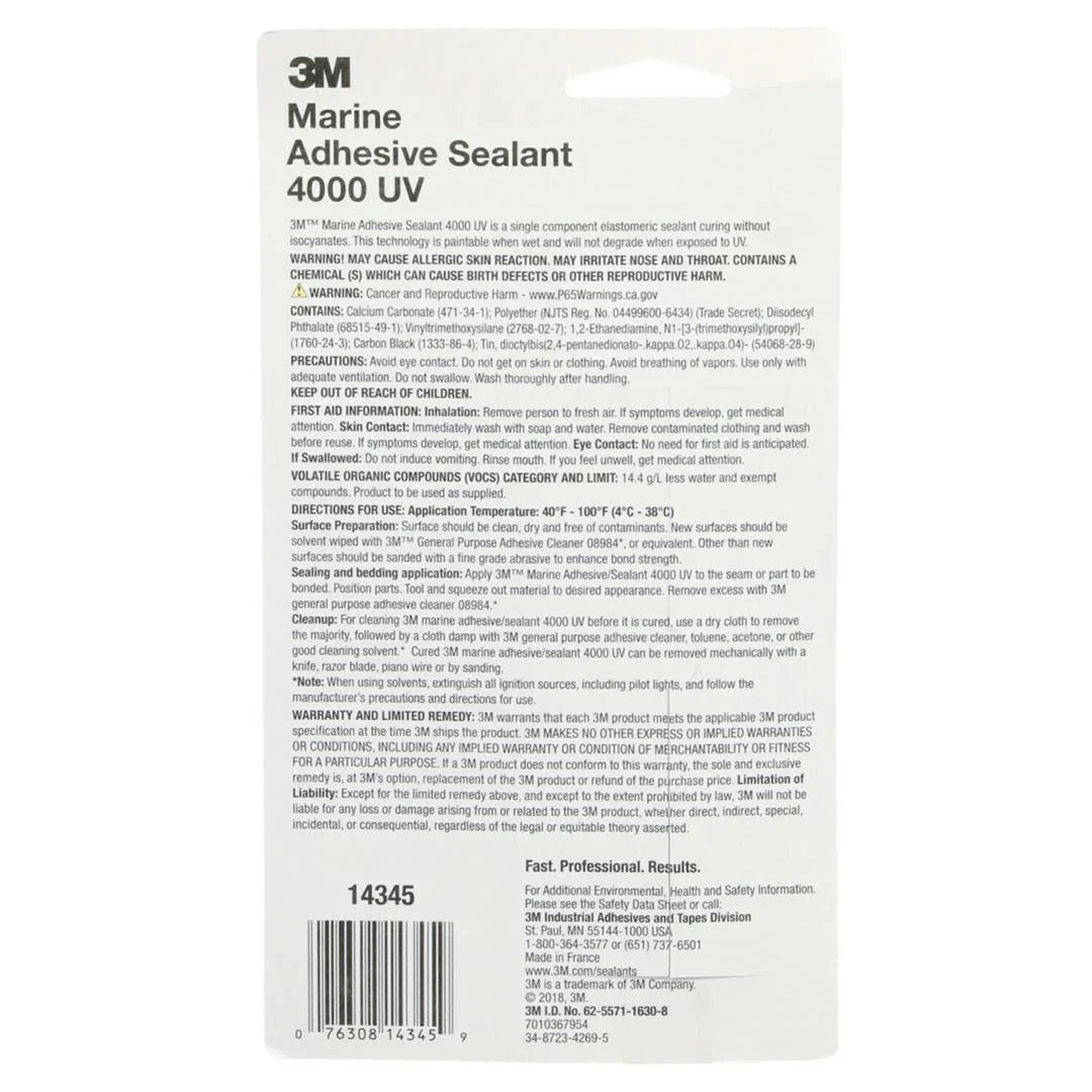 3M Marine Adhesive Sealant 4000 Uv - Exclusive Design