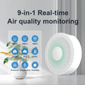 UbiBot AQS1 9-in-1 Air Quality Monitor - PM1/2.5/10, TVOC, CO2/CO2e, Temperature & Humidity, Multiple Alerts, WiFi/RS485/LAN Connectivity