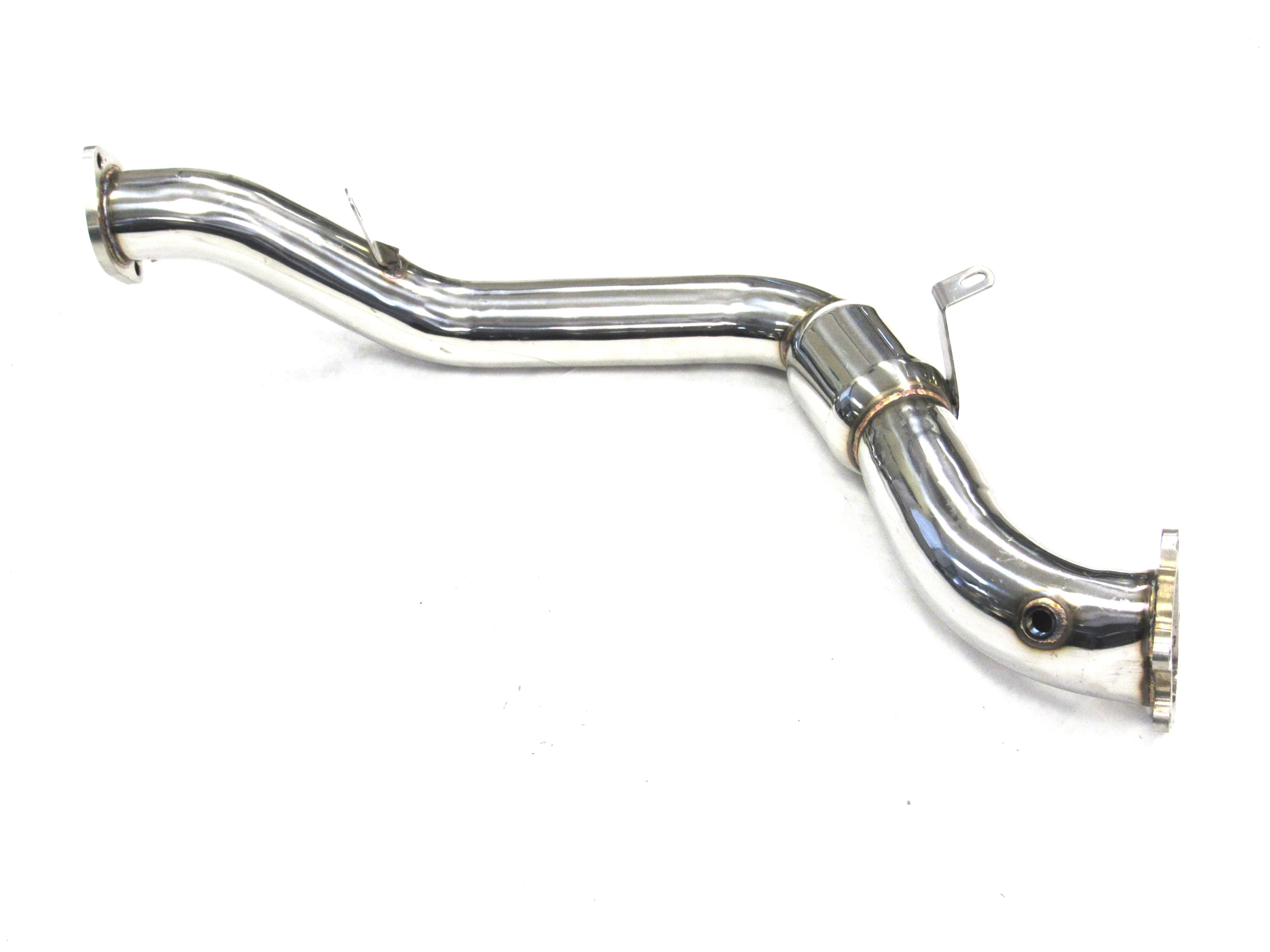 Stainless Steel Resonator Fitment For 2008 thru 2014 Subaru WRX/ 2008 thru 2021 Subaru WRX STI By OBX-RS - Exclusive Design