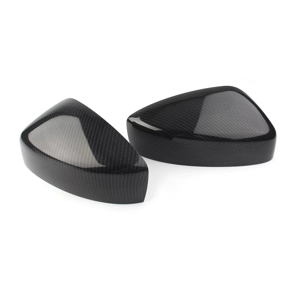 Stylish BFY Car Rearview Rear View Mirror Cover Trim For 2017 2018 2019 Mazda CX-5 ABS 2Pcs Carbon Fiber Styling