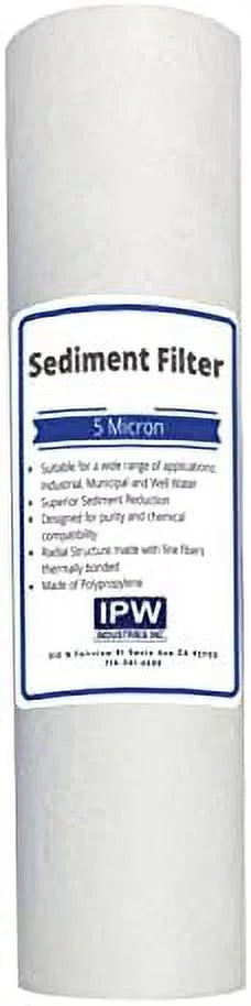 Stylish Hydro Logic RO100 Compatible Three Filter Pack - 100 GPD RO Membrane, Carbon, Sediment Filter For Hydrologic Systems By