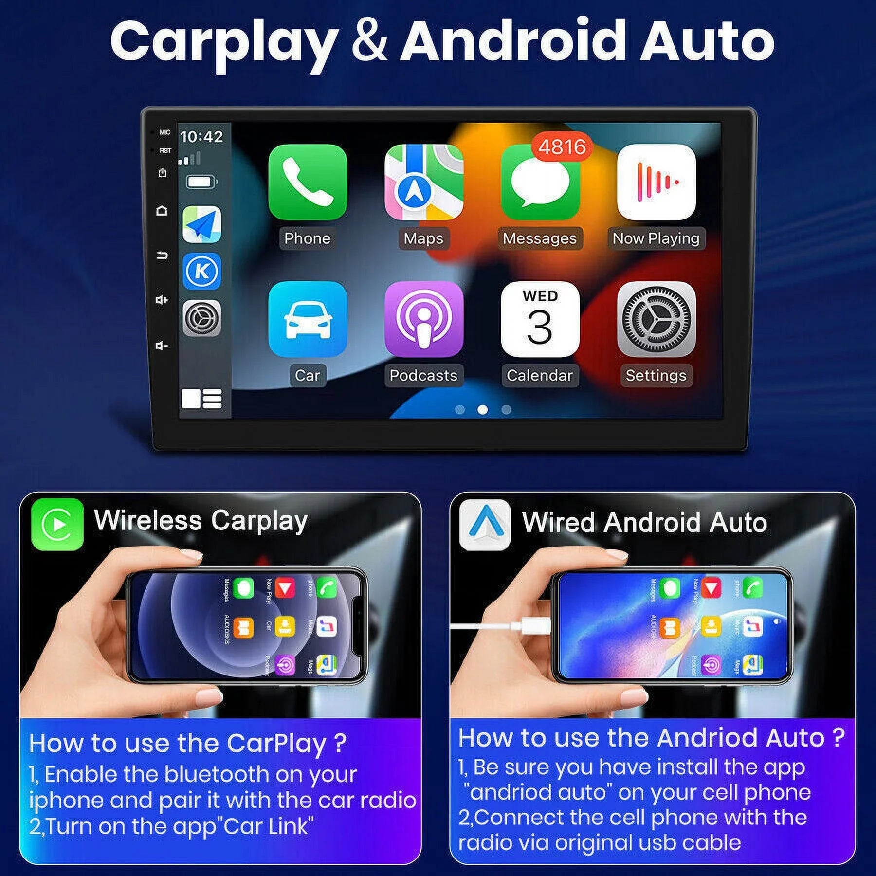 9" 1280*720 IPS For Mazda 6 2004-2015 Android 12.0 2+32GB Car Radio Stereo Player GPS Navi WiFi CarPlay - Exclusive Design