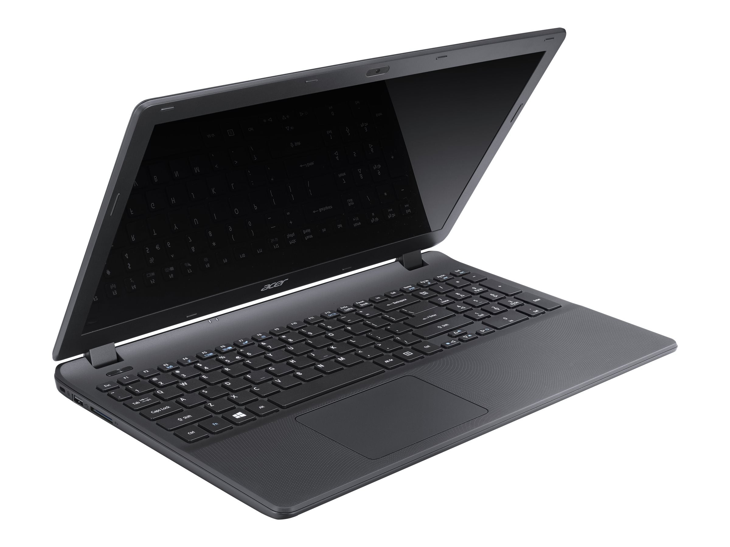 Aspire ES 15 ES1-531-C97T - Celeron - N3050 / up to 2.16 GHz - Win 10 Home 64-bit - HD Graphics - 4 GB RAM - 500 GB HDD - 15.6" 1366 x 768 (HD) - black - kbd: US Intl/Canadian French