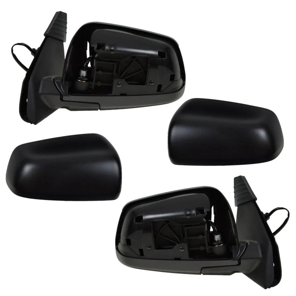 Teledu Mirrors Power Heated Left/Right Pair Set For 08-14 Lancer Evolution EVO