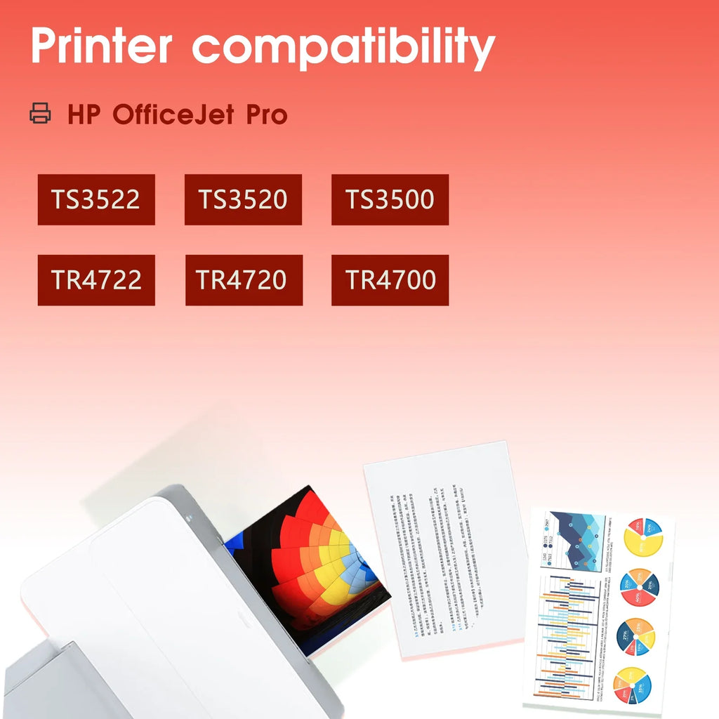 PG275XL Ink Cartridge for Canon ink 275 and 276 for PG275 and CL276 Canon Printer Ink for Canon PIXMA TS3522 TS3520 TS3500 TR4722 TR4720 TR4700 Printer