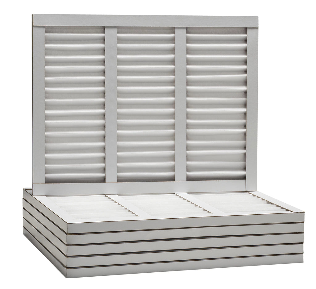 Aerostar 14x24x1 MERV 8, Pleated Air Filter, 14x24x1, Box of 6, Made in the USA