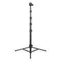 Andoer 168cm/66in 2-in-1 Phone Selfie Stick and Tripod - Supports up to 3KG, Includes Phone Holder, Action Camera Bracket, and Remote Shutter for Smartphones, Mirrorless Cameras, and Action Cameras