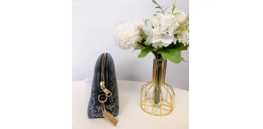 Stylish Coach CF343 Madi Crossbody With Coach Monogram Print IN Navy