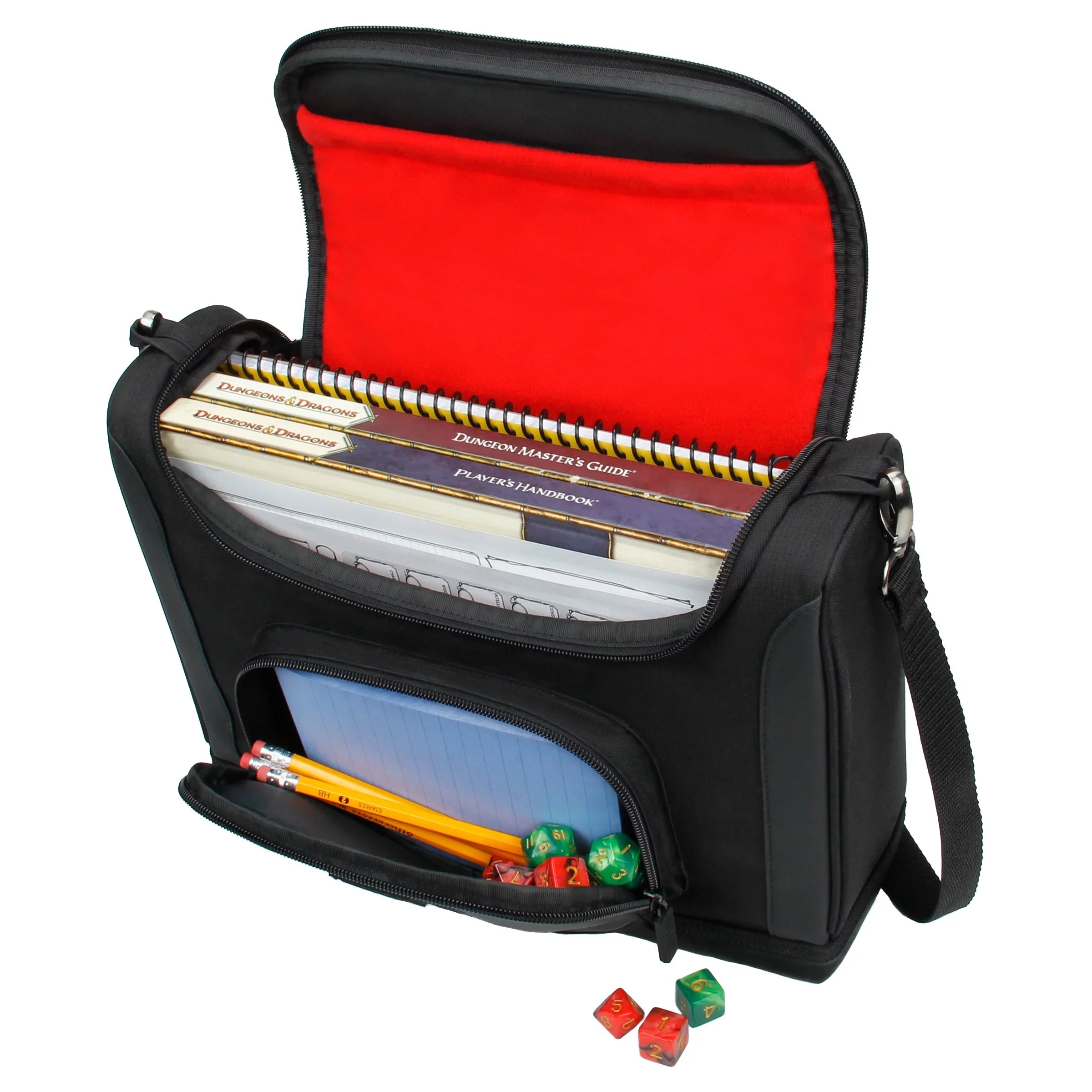 Stylish USA GEAR Travelling Bag for DND Dungeon & Dragons Character Sheets , Maps & Dungeon Master Books