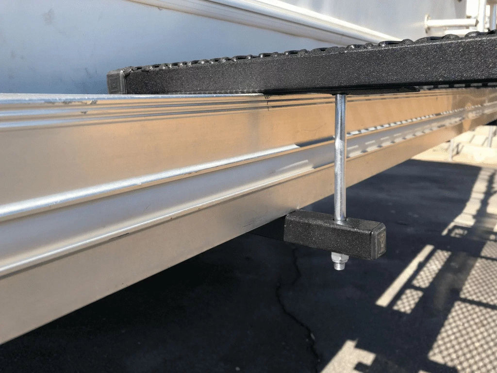 RV Bumper Storage Rack Heavy Duty Steel with Rugged Truck Bed Finish 72" x 20" Made in The USA