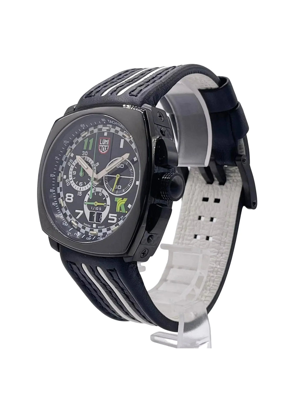 Luminox Tony Kanaan Limited Edition Steel Black Dial Mens Quartz Watch XL.1142 - Exclusive Design