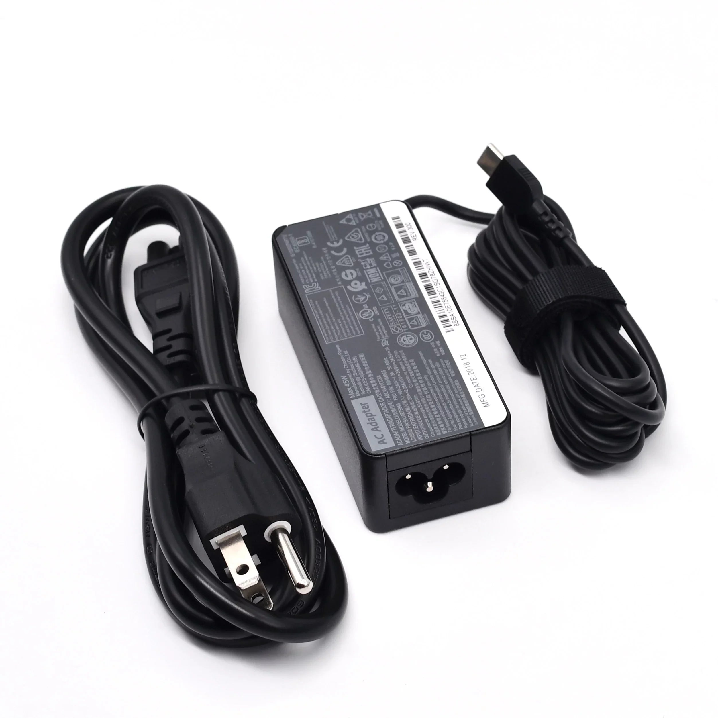 45W 20V 2.25A Type-C Laptop Charger USB C Power Adapter ADLX45YCC3A ADLX45ULCC2A for Thinkpad X1 Tablet IBM Yoga 5