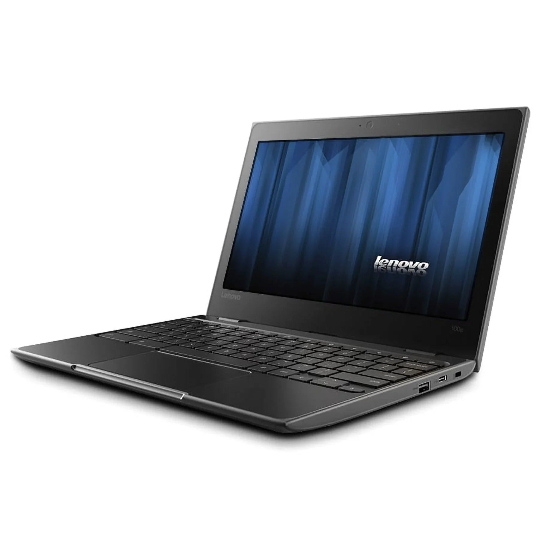 Stylish Restored 81QB0000US Chromebook 100e 11.6" HD MediaTek MT8173C 2.10GHz 4GB RAM 32GB eMMc Chrome OS Black (Refurbished)