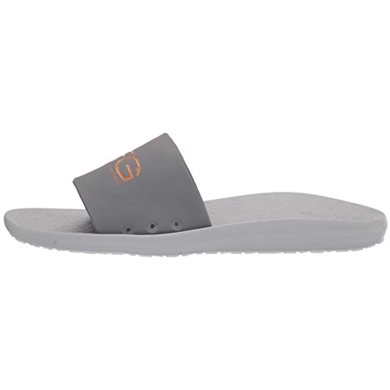Columbia Men's Yachtrocker PFG Slide Sport Sandal, Ti Grey Steel/Lamp Orange, 9