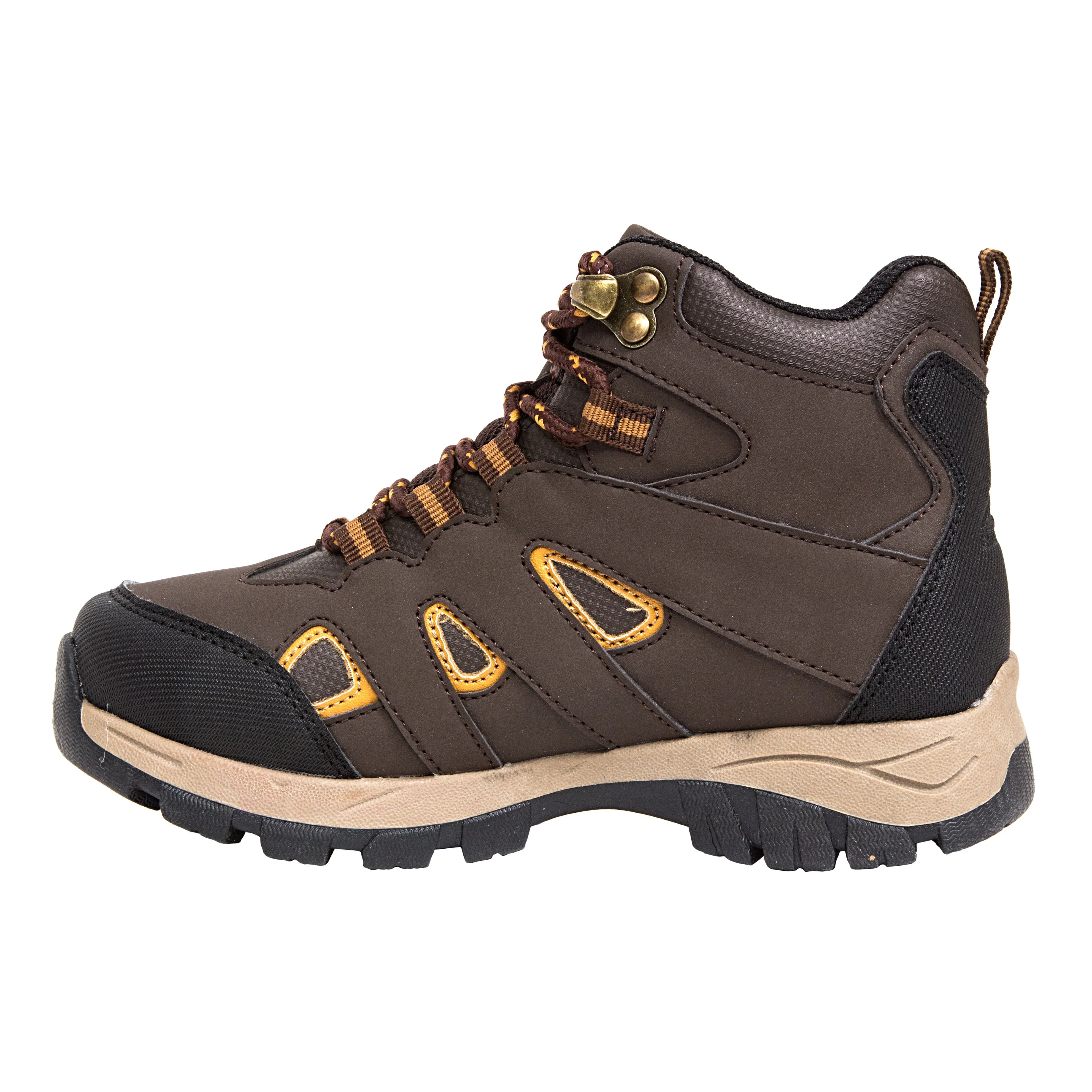 Deer Stags Kids' Drew Waterproof Hiking Boot - Brown - 1.5 Little Kid Medium - Exclusive Design